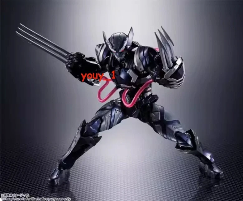 1 pieza Nueva Figura de Acción Bandai S.H.Figuarts Venom Symbiote Wolverine Avengers Regalo Foto 4 de 4