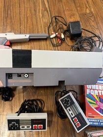 Lotto console bundle originale Nintendo NES Super Mario Duck Hunt Ninja Turtles