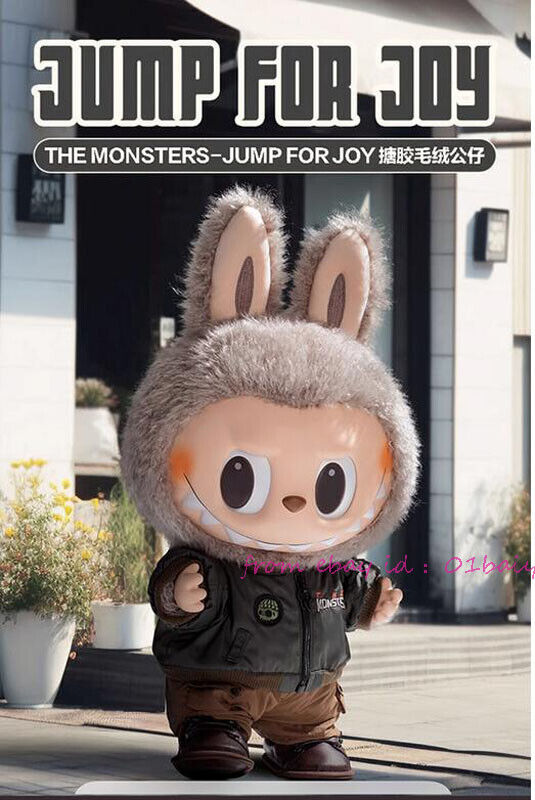 Pop Mart The Monsters Jump For Joy Labubu 2.0 Vinyl Plush Pop Mart The Monsters Jump For Joy Labubu 2.0 Vinyl Plush