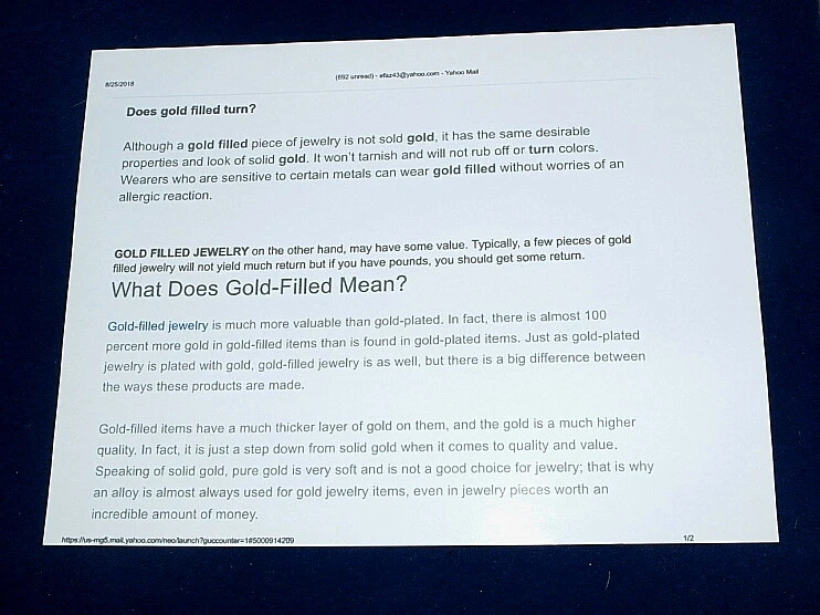 Anillo de cuarzo rojo granate diseño princesa y circonita cúbica relleno de oro talla 8 Foto 3 de 3