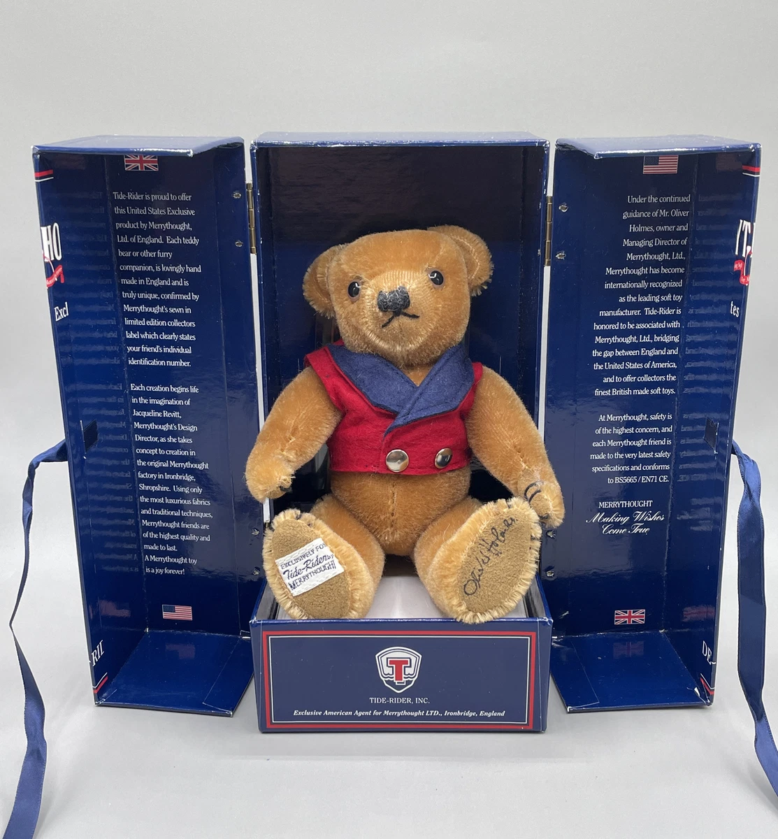 5 - 10 in Size Merrythought Teddy Bears for sale | eBay