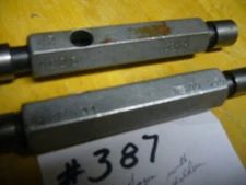 Two Hole Inspection Gages One .500 to .501 Other is .5625 to .5655 Woth Holders
