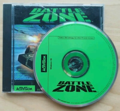 Battlezone (Activision, Win 95/98, PC, 1998) Vintage Game, Complete 