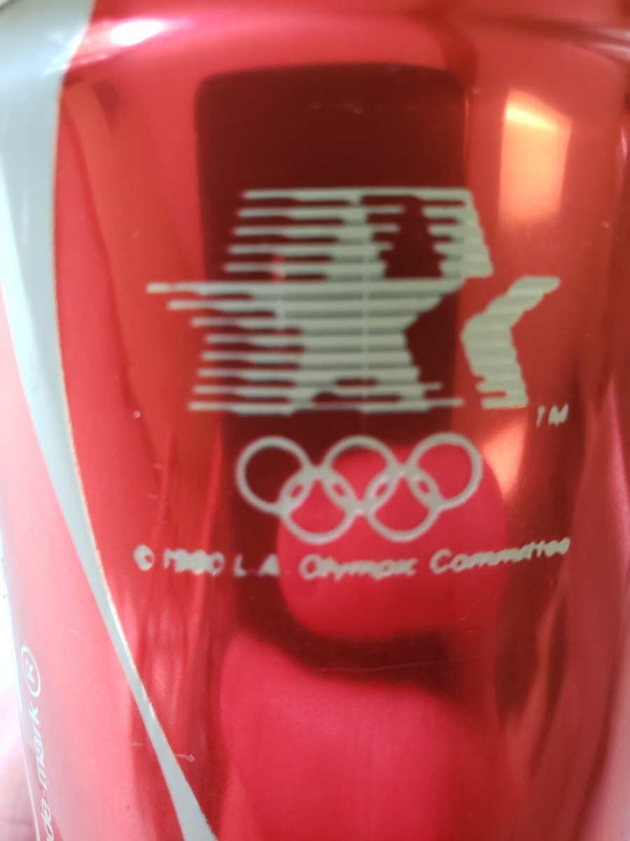 RARE VINTAGE ORIGINAL 1980 LA OLYMPICS COKE COCA-COLA CAN