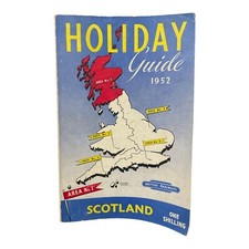 Holiday Guide 1952 Scotland Area 1 Book