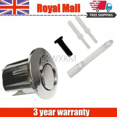 FIT Roca AH0001800R Dual Flush Push Button Threaded Push Rods Short Body D2D