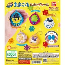 TAMAGOTCHI swing case Complete Set 5 Capsule Toy