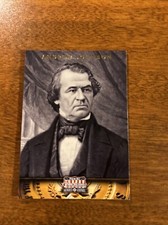 ANDREW JOHNSON (President) 2012 PANINI AMERICANA HEROES AND LEGENDS #17