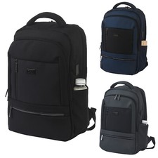 Unisex Large Backpack Anti Thief USB Laptop Waterproof Travel Bags Rucksack