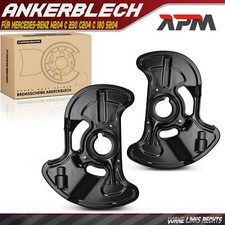 2x Spritzblech Bremsscheibe Vorne für Mercedes-Benz W204 C 230 C204 C 180 S204