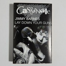 JIMMY BARNES - 'Lay Down Your Guns' Cassette Tape Single 1990 AUST. PRESSING