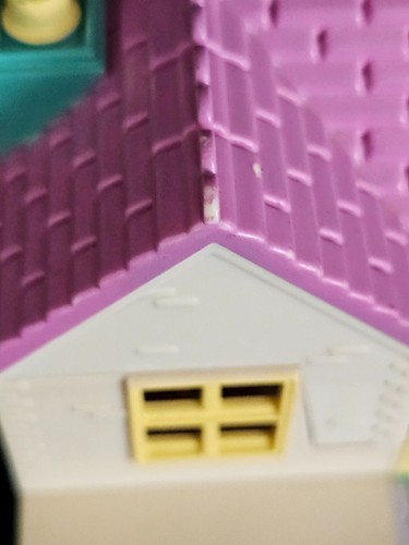 1993 Polly Pocket Polly's Cozy Cottage w/ 2 Figures Bluebird Toys Vintage - Picture 7 of 14