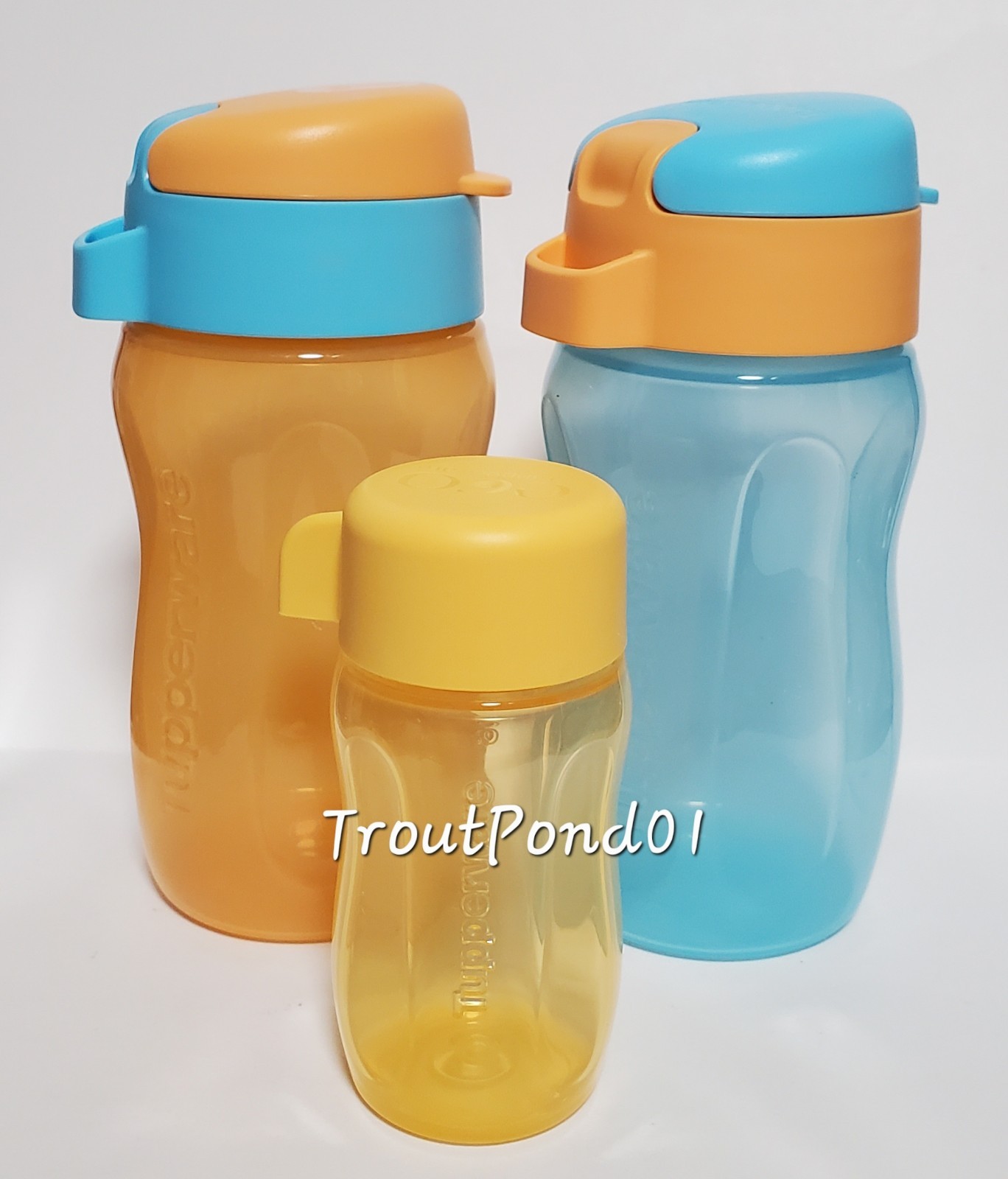 10.5 Oz Water Extra Mini Bottle 3oz 90 Ml Peach Blue Set