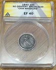1840 10C ANACS EF40 - Liberty Seated Dime - Chin Whiskers Breen-3229