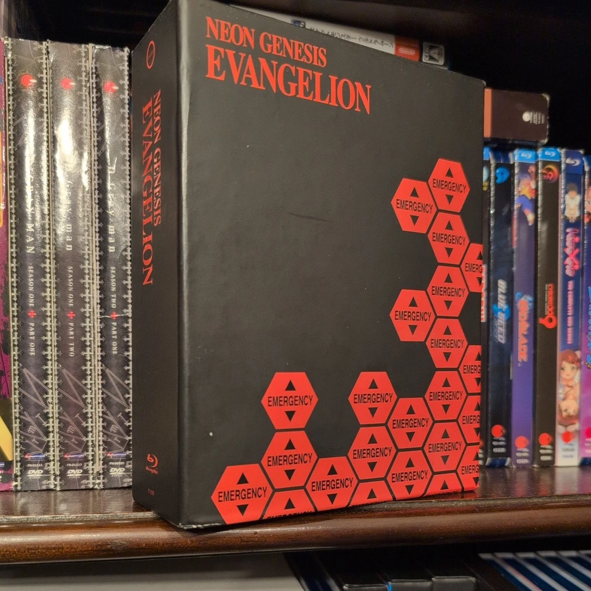 Limited Edition DVDs and Neon Genesis Evangelion Blu-ray Discs for