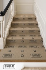 11mm PU Foam Carpet Underlay Remoclay With Paper Stitch Backing - 15m² Roll OD11