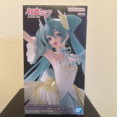 New Banpresto Evolve Hatsune Miku Classical Tuning Ballet Suite Swan Lake Figure