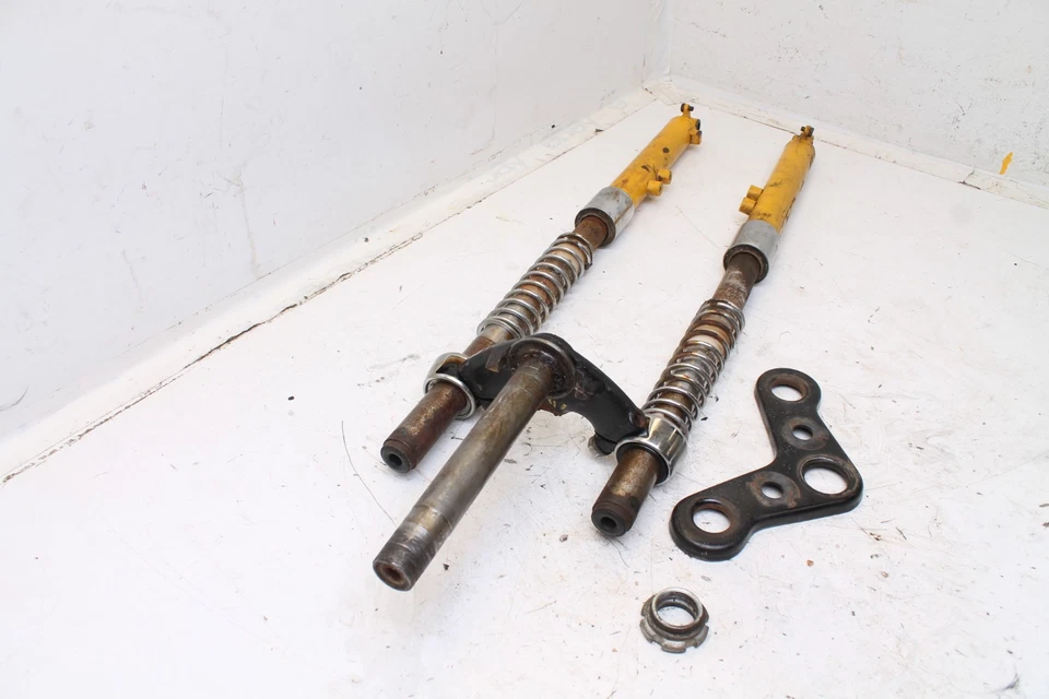 Yamaha Trailmaster 80 1965 horquillas delanteras triple árbol YGS1 YG1 Y-20 - solo piezas Foto 2 de 4