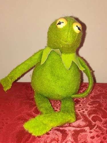 Vintage 1976 Kermit the frog beanie