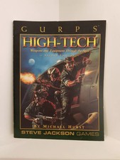 GURPS: High-Tech Weapons and equipment, RPG, Steve Jackson Games, Softcover