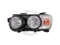 Scheinwerfer Links Schwarz FüR Chevrolet Aveo 2011-