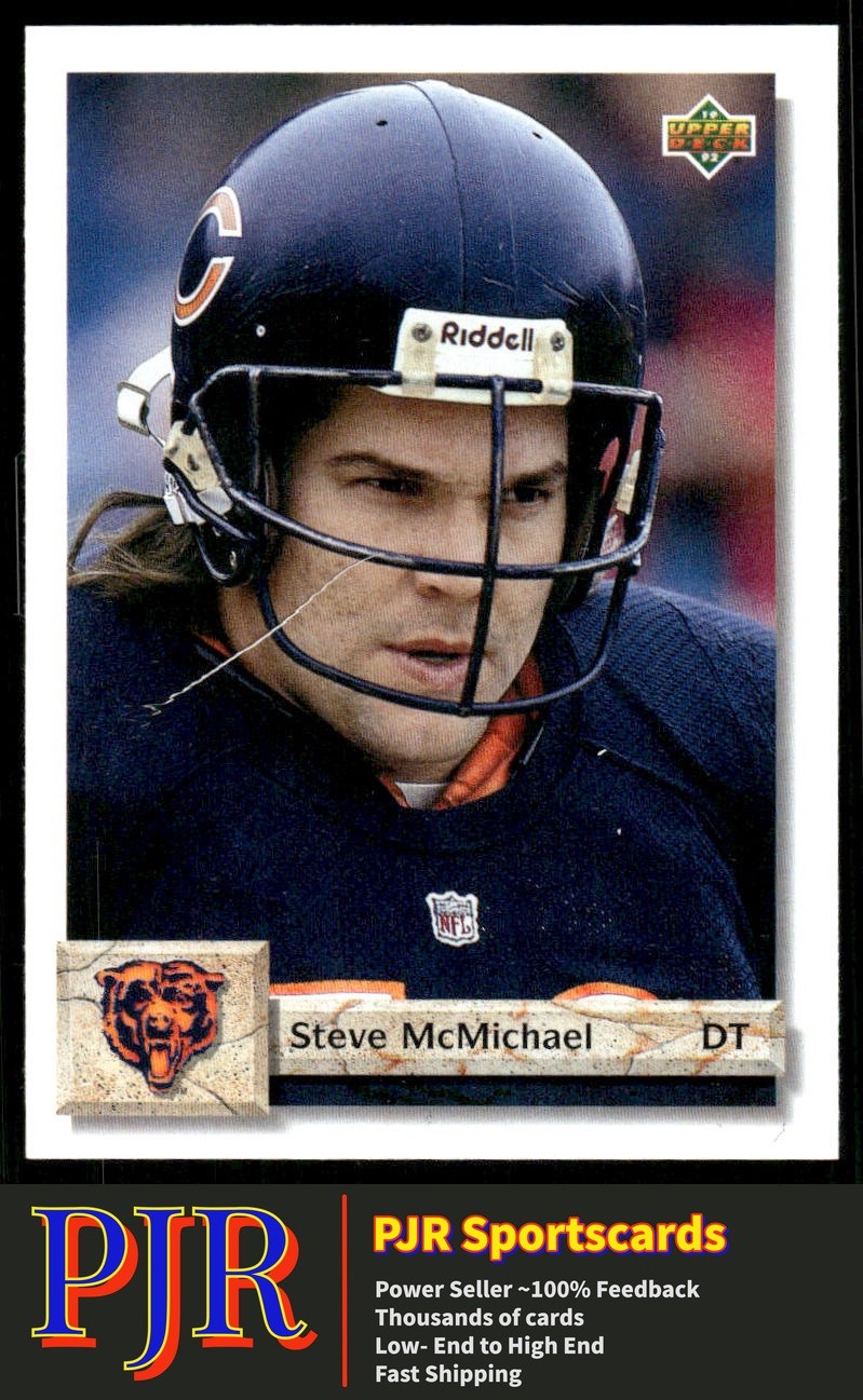 Steve McMichael 1992 Upper Deck #280 Chicago Bears