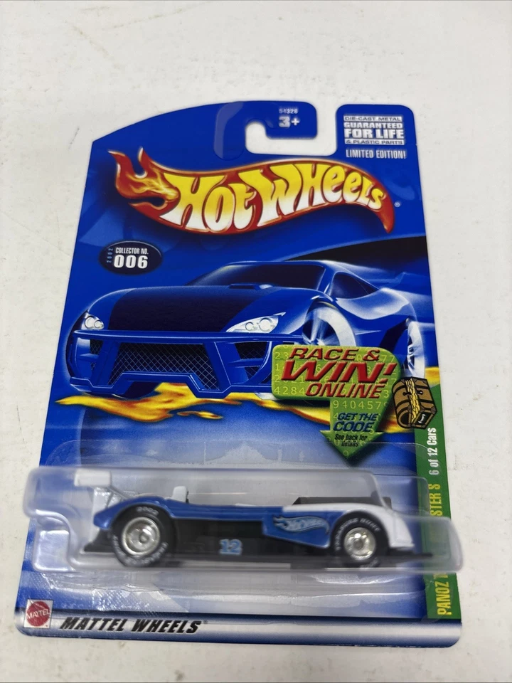 Hot Wheels Treasure Hunt TH - PANOZ LMP-1 ROADSTER - 2002 #006 REAL RIDERS - Image 2 of 4