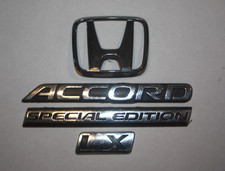 1994 1995 1996 1997 Honda Accord Lx Special Edition Sedan Rear Trunk Lid Emblems