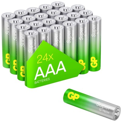 GP Super Micro (AAA)-Batterie Alkali-Mangan  1.5 V 24 St.