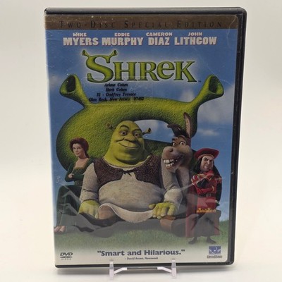 Shrek DVD 2001 Two-Disc Special Edition Myers Murphy Diaz Bonus Features
