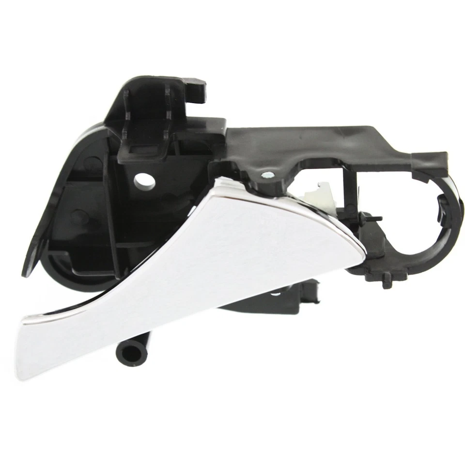 Manija de puerta interior para 99-2002 Daewoo Nubira Juego de 2 delanteros de plástico cromado Foto 3 de 4