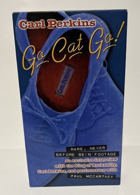 Carl Perkins with Paul McCartney - Go Cat Go VHS Rare Never Before Seen Footage