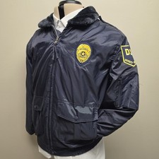 National Patrol Security Officer DSI Security Services Jacket Mens Medium