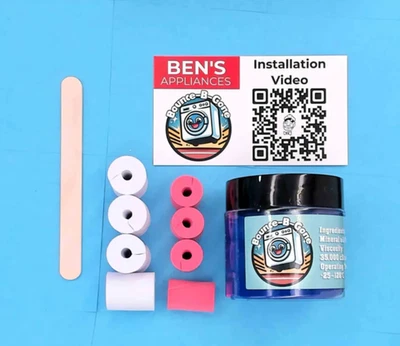 CHOICE MANUFACTURED PARTS Bens Appliance Bounce-B-Gone 50ml Washer Suspension Rod Grease & Foam BA-80048