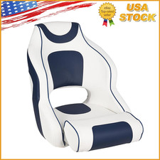 High Back Boat Captains Chair Thickened Sponge Padding And Ergonomic Backrest