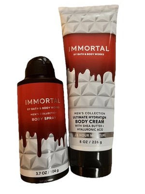 Bath & Body Works Immortal Body Cream & Body Spray Gift Set