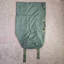 Vintage US Army OD Canvas Field Gear Bag Backpack Style U.S Marked Military 80s