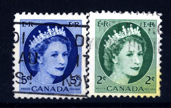 CANADA - 1954-1961 - Regina Elisabetta II
