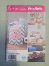~ Uncut Sewing Pattern Simplicity 1214 Organizers Home Decor