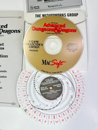 Advanced Dungeons & Dragons Collectors Edition (Macintosh) Great Condition - Picture 3 of 6