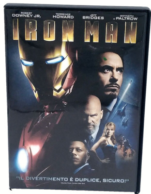 Film DVD IRON MAN Ed. Paramount Robert Downey Jr. Gwyneth Paltrow Jeff Bridges