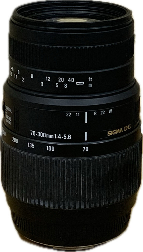 70-300mm Sigma F4-5.6 DG Pentax Lens - Macro DL SIGMA MACRO