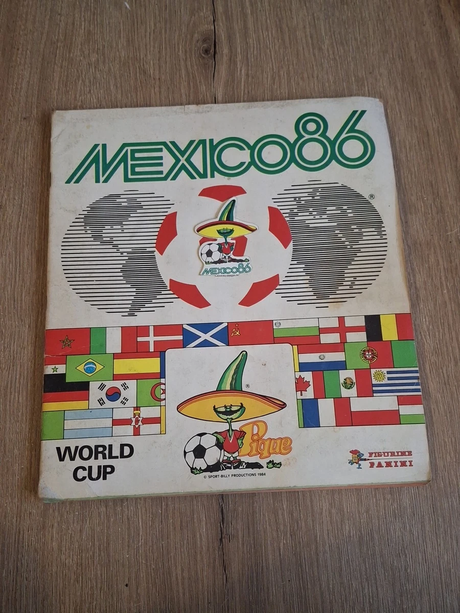 Autocollant Panini Coupe Du Monde 1986 Mexico - N.3 Mascotte, Rare & Épuisé, Neuf