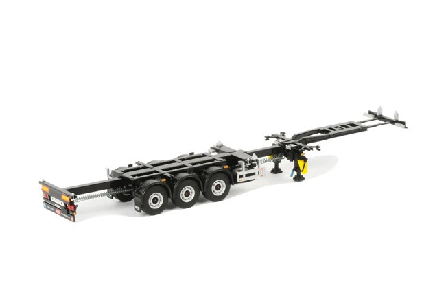 rimorchio container 3 assi (estensibile) modelli di camion WSI 03-1010, scala... - Immagine 3 di 3