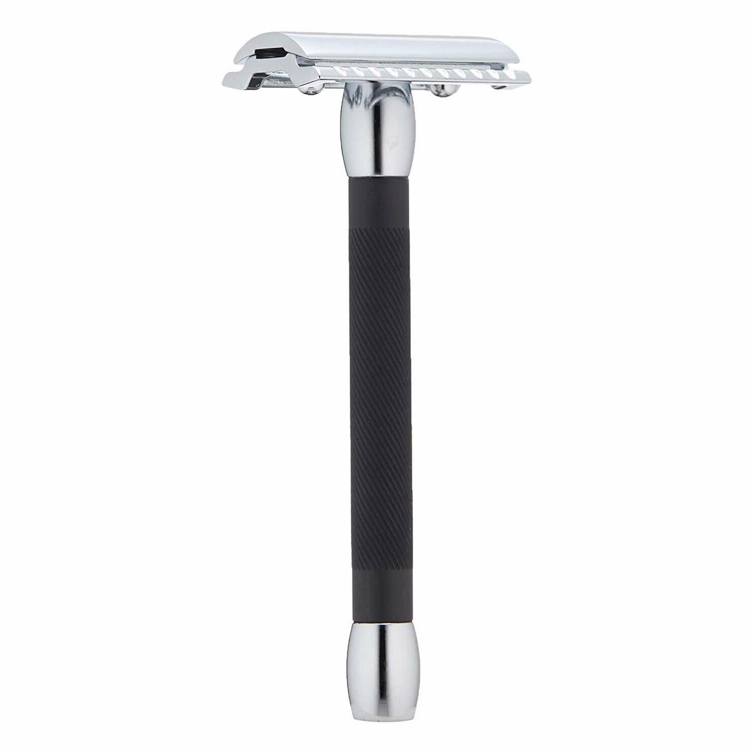 Merkur 20.011 Rasoio, Nero Cromo (q3s)