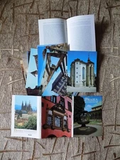 Lot of 17 Vintage postcards Praha Check republic with cover and description old