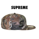 Casquette ajustée camouflage Supreme Multi S logo New Era 59Fifty TAILLE 7 3/8 SS25 neuve
