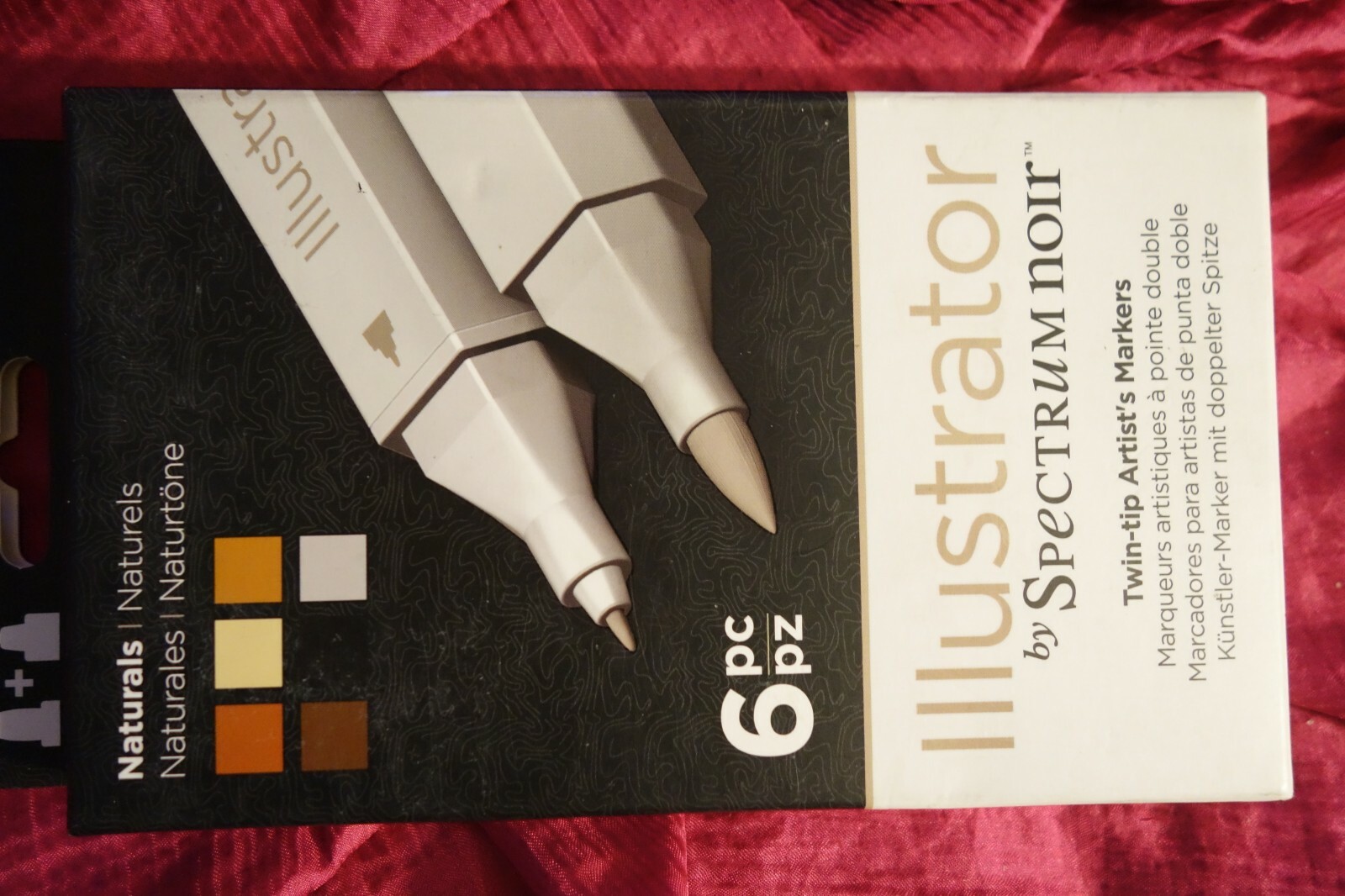 Spectrum noir Illustrator 6 Twin-tip Artist's Markers - Naturals