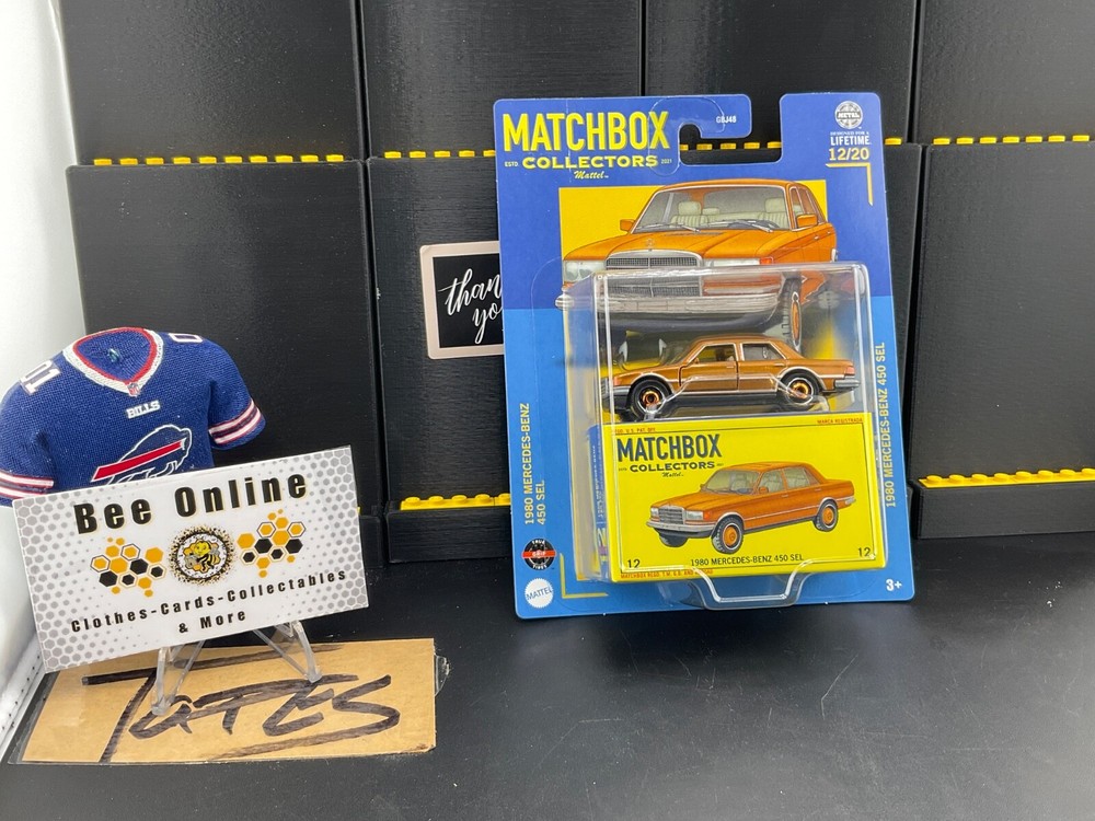 MATCHBOX - Collectors Series - 12/20 - 1980 Mercedes Benz 450 SEL - new 🐝