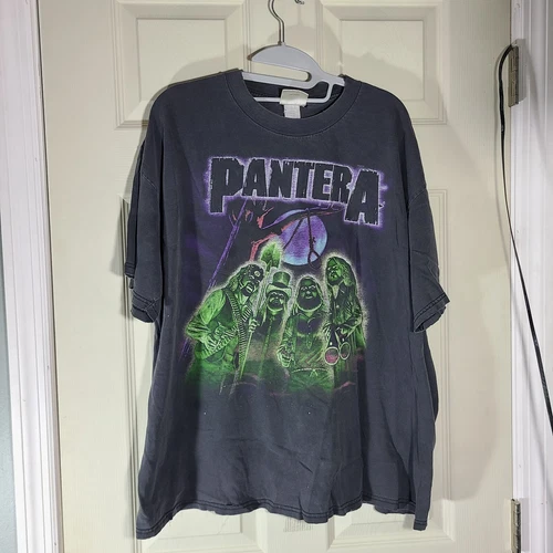 Pantera Hangman noose Ghost Tour Band sz XL Dimebag 2000s vintage concert t-shirt, vintage, size XL, single stitch, B+ condition